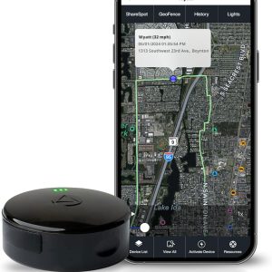 LandAirSea 54 GPS Tracker - Made in the USA from Domestic & Imported Parts. Long Battery, Magnetic, Waterproof, Global Tracking. Subscription Required